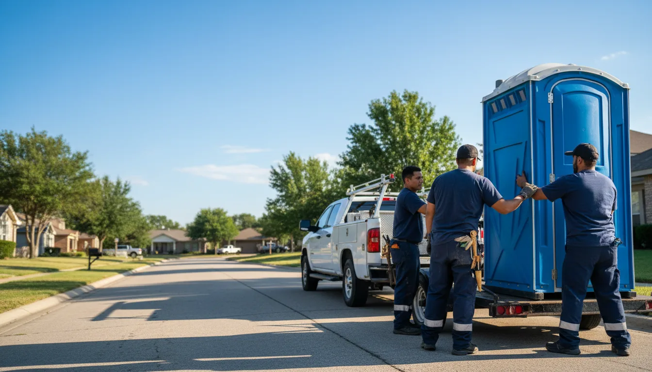 Portable Toilet Rental in Mason City, IA near me